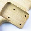 Корпус для бас-гитары HOSCO BD-12JB Jazz Bass, ольха, 3 куска картинка 3