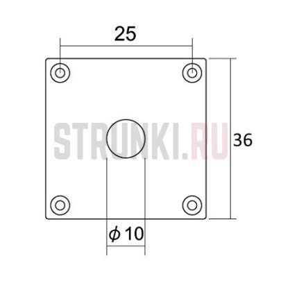 HOSCO LP-100RLI панель для джека Les Paul, пластик, кремовый цвет, состаренная
