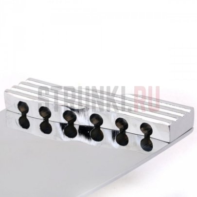 Струнодержатель для полуакустической гитары archtop Musiclily MX1058CR, хром