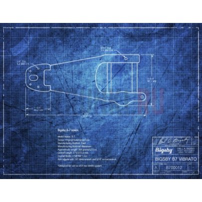 Тремоло Вибрато BIGSBY B-7, хром