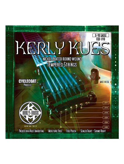 Струны для электрогитары Kerly Kues Strings KQX-1148 11-48