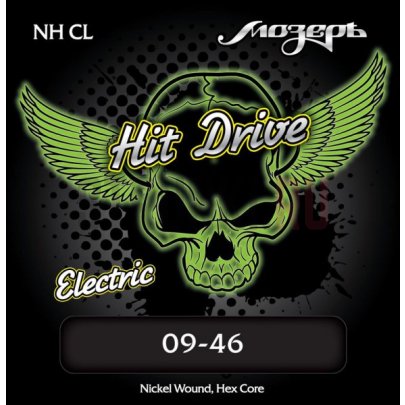 Струны для электрогитары Мозеръ NH CL Hit Drive Nickel 9-46