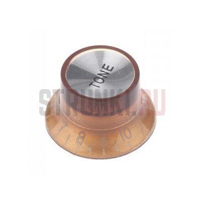 Ручка потенциометра Musiclily M838, SG style, метрическая, тон, янтарная