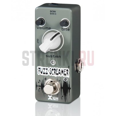 Педаль эффекта фузз XVIVE V4 Fuzz Screamer