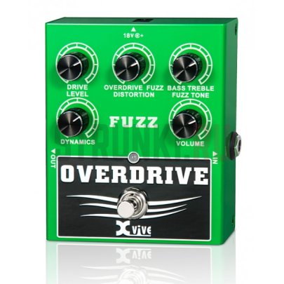 Педаль эффекта фуз-овердрайв XVIVE W2 Overdrive Fuzz