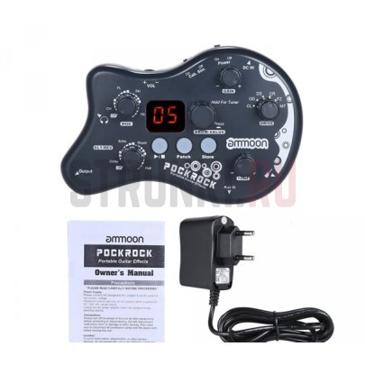 Портативный процессор эффектов AMMOON POCK ROCK