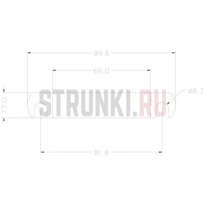 Струнодержатель Musiclily M669 Stop Bar, золотой