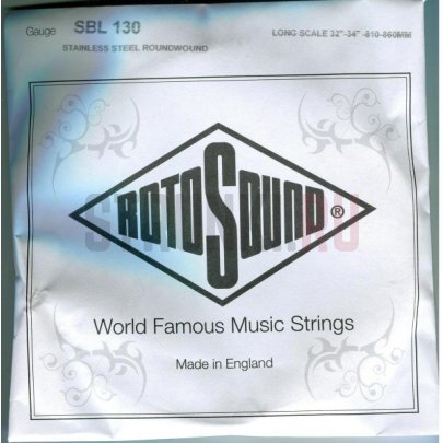 Одиночная струна для бас-гитары Rotosound Swing Bass 130 Steel 130