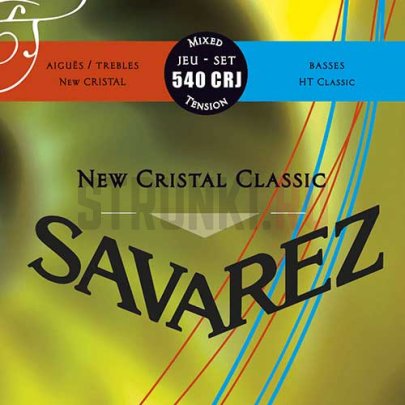 Струны для классической гитары Savarez 540CRJ New Cristal Classic 29-44