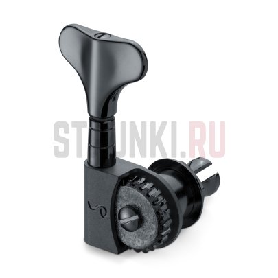 Одиночный басовый колок SCHALLER 10270471.22.73, реверсный, черный