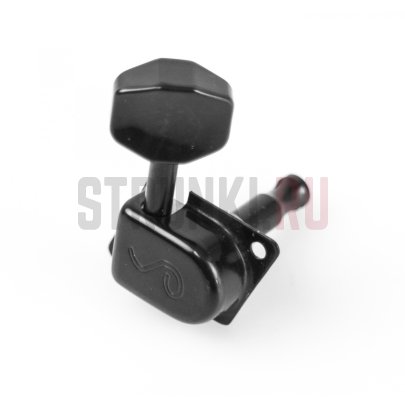 Колки 6 в линию SCHALLER Original F-Series 70's 10580420.15.60, левые, черные