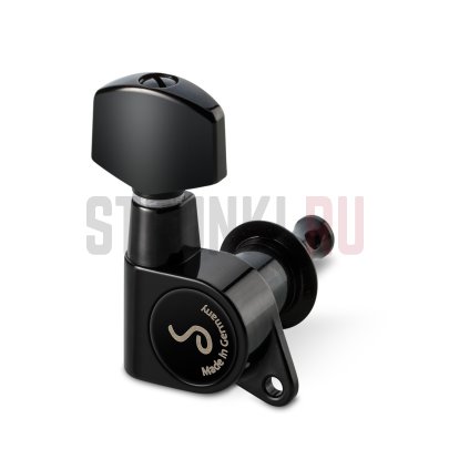 Колок одиночный SCHALLER 10020470.01.36 M6 135, левый, черный