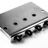 Бридж для 4-струнной бас-гитары SCHALLER 12160200 Bass Bridge 2000, хром картинка 2