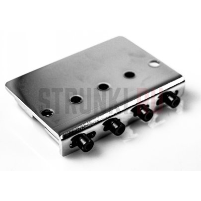 Бридж для 4-струнной бас-гитары SCHALLER 12160200 Bass Bridge 2000, хром
