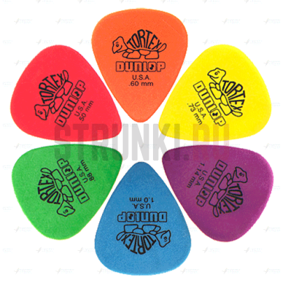 Медиатор Dunlop 418R.50 Tortex Plectra, 0.50 мм, 1 шт.