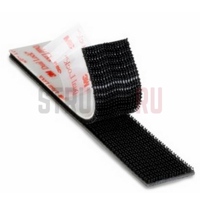 Лента Velcro Dual Lock  для педалборда 10см, шириной 25мм, односторонняя