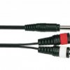 Кабель акустический Soundking BB304-3M, 6,35мм, стерео — 2хRCA, 3м картинка 1