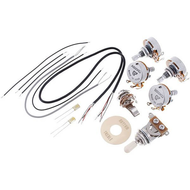 HOSCO HKA-CKLP-I набор для распайки Les Paul , слоновая кость