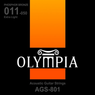 Струны для акустической гитары Olympia AGS801 Phospore Bronze 11-50