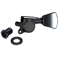 Колки 7 в линию GOTOH SG381-04, левые, черные