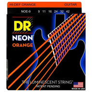 Струны для электрогитары DR Neon HiDef Orange NOE-9 9-42