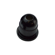 Втулка сквозного крепления для бас-гитары Paxphil HS028-BK, черная, нижняя