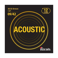 Струны для акустической гитары BlackSmith 80/20 Bronze Light 9/42 12 String 9-42
