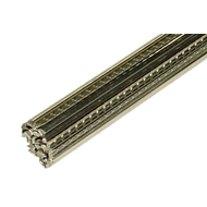 Ладовая проволока нейзильбер, 60 см, (ш 1.35 мм, в 0,94 мм), JESCAR FL37053-200