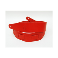 Ремень для гитары Fidel FL50033L Leather, красный