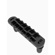 Бридж Tune-O-Matic HIPSHOT 4TM060BB, черный, с насечками, metric