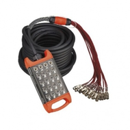 Сценическая коммутационная коробка Soundking BCB402-20m, 12хXLR входов + 4хXLR выхода, 20м