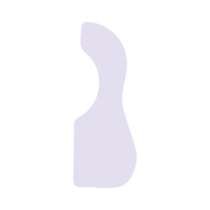 Защитная накладка для акустической гитары D'Andrea 376A-LG-CLR большая, прозрачная