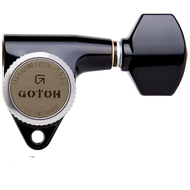 Комплект колков 4+3 GOTOH SG301-MGT-07, локовые, черные