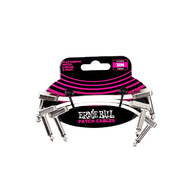 Кабель патч ERNIE BALL 6384, 7.5 см, белый, 3 шт