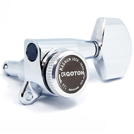 Колки 6 в линию локовые GOTOH SG381-MGT-07, хром