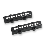 Комплект звукоснимателей для бас-гитары Seymour Duncan 11402-55 Quarter Pound for Jazz Bass, черный