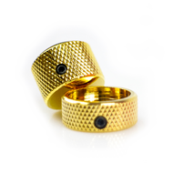 Ручка потенциометра Warwick SP 30516 GD, Dome style, метрическая, двойная, золото