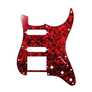 Панель HSS Fender Style, D'Andrea DPP-ST-RDP-HSS, четырехслойная красный перламутр