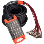 Сценическая коммутационная коробка Soundking BCB405-50m, 20хXLR входов + 4хXLR выхода, 50м