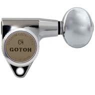 Комплект колков 4+3 GOTOH SG301-MGT-05, локовые, хром