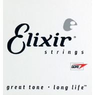 Одиночные струны для акустической гитары Elixir Anti-Rust Plain Steel 13018 18