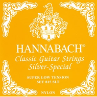 Струны для классической гитары нейлон/посеребренные Hannabach 815SLT Yellow SILVER SPECIAL 