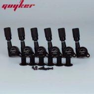 Колки 6 в линию локовые Guyker GK11SP, левые, черные