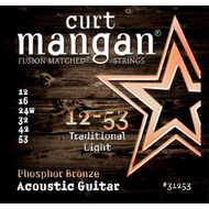 Струны для акустической гитары Curt Mangan Phosphor Bronze Traditional 31253 12-53