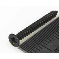 PARTSLAND WF2.2_2X19-BK, cаморез для рамок хамбакера (2.2x19mm), черный, 8 штук