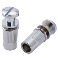 Футорка Musiclily MX2212CR бриджа Wrap-around, 2 шт, хром