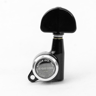 Колок одиночный GOTOH SG381-MGT-20-n, Ex-Long, правый, чёрный