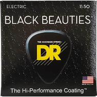 Струны для электрогитары DR Extra Life Black Beauties BKE-11 11-50