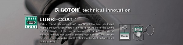 Колки Gotoh: технология Lubri-Coat