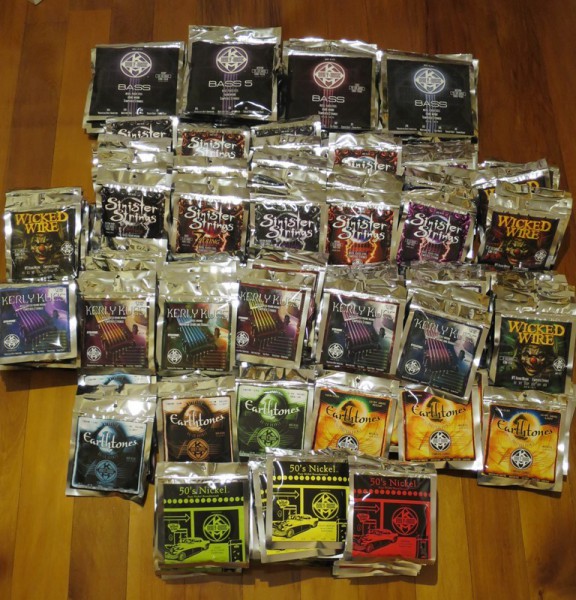 Полная линейка струн Kerly на Струнки.ру!